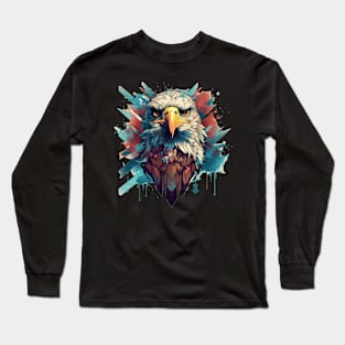 American Eagle Illustration Long Sleeve T-Shirt